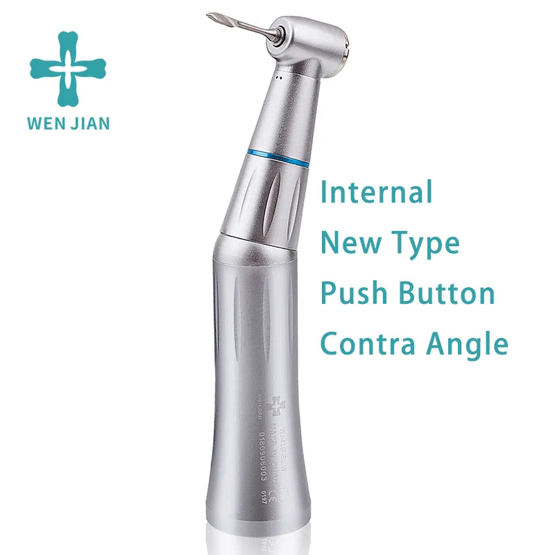WenJian Dental Slow Low Speed Handpiece Internal Water Spray Dentist Jet Straight Contra Angle Air Motor Kit Dentistry Tool
