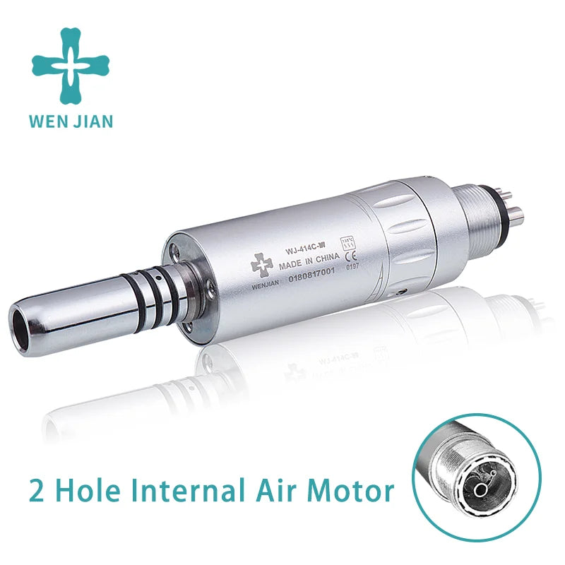 WenJian Dental Slow Low Speed Handpiece Internal Water Spray Dentist Jet Straight Contra Angle Air Motor Kit Dentistry Tool