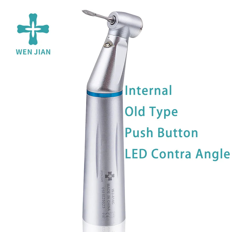 WenJian Dental Slow Low Speed Handpiece Internal Water Spray Dentist Jet Straight Contra Angle Air Motor Kit Dentistry Tool