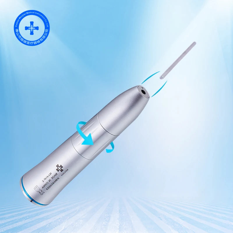 WenJian Dental Slow Low Speed Handpiece Internal Water Spray Dentist Jet Straight Contra Angle Air Motor Kit Dentistry Tool