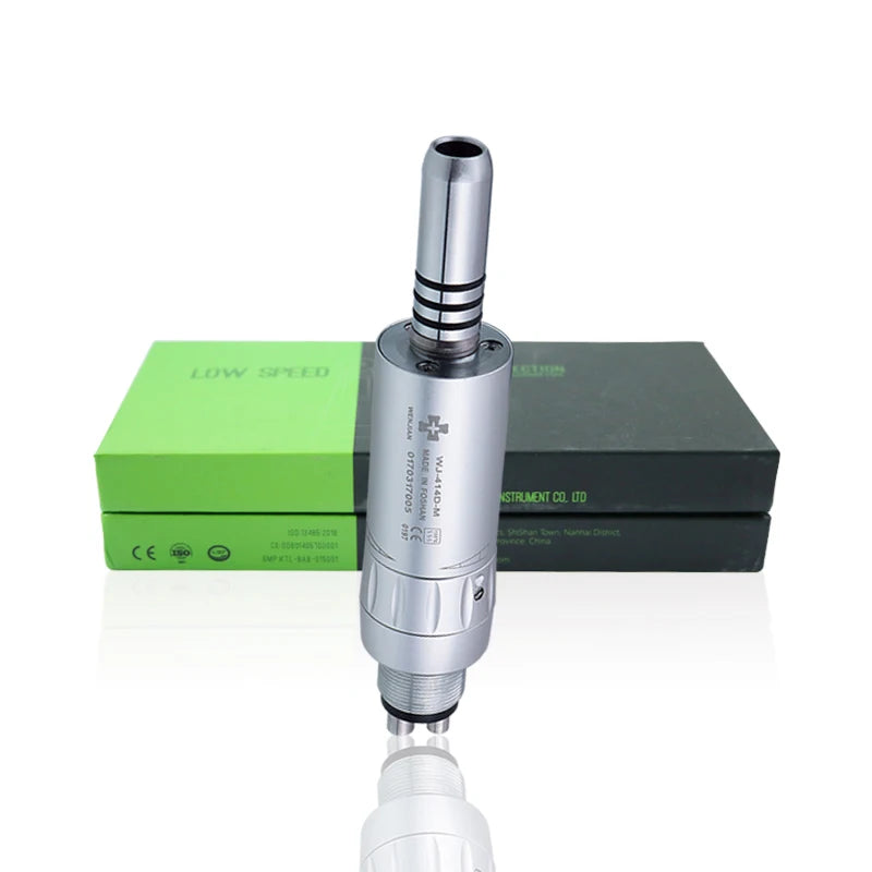 WenJian Dental Slow Low Speed Handpiece Internal Water Spray Dentist Jet Straight Contra Angle Air Motor Kit Dentistry Tool