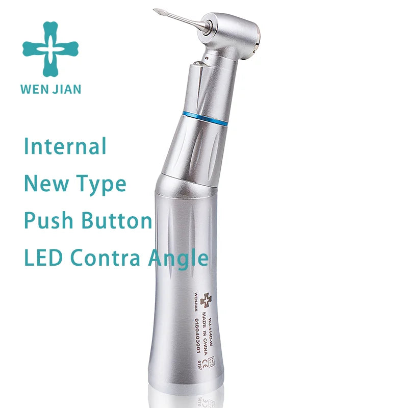 WenJian Dental Slow Low Speed Handpiece Internal Water Spray Dentist Jet Straight Contra Angle Air Motor Kit Dentistry Tool