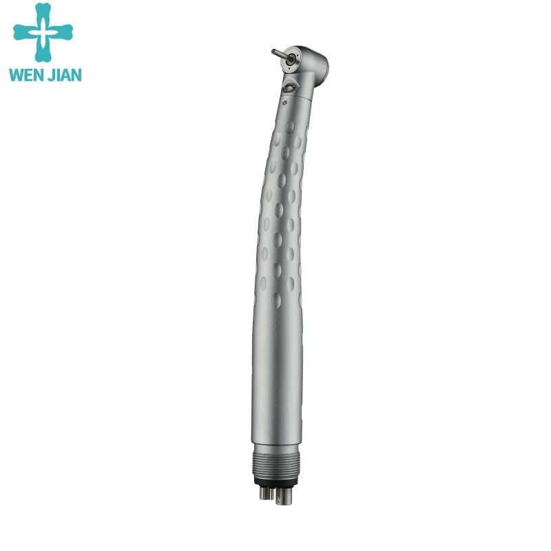 Dental LED High Speed Handpiece E-generator Integrated Standard Head Push Button 3 Water Spray 2/4 Holes rotation