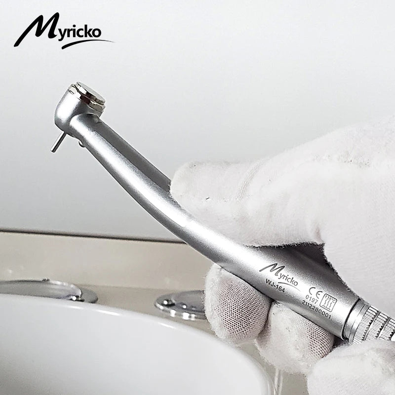 Dental LED High Speed Handpiece rotation Standard Head Air Turbine E-Generator Stainless Bearing Dentist Tips Triple Water Spray