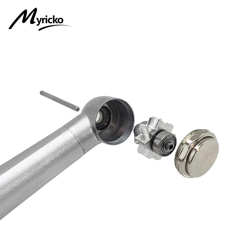 Dental LED High Speed Handpiece rotation Standard Head Air Turbine E-Generator Stainless Bearing Dentist Tips Triple Water Spray