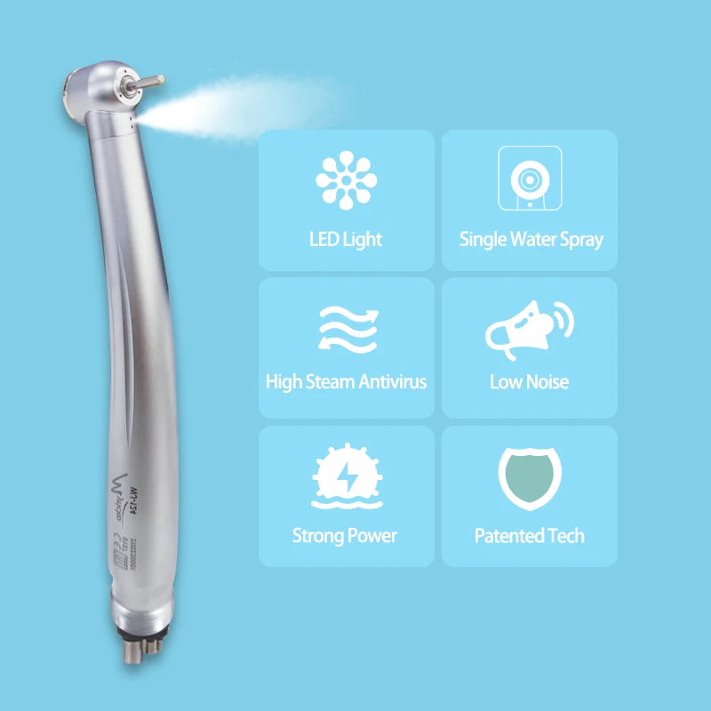 Dental rotation High Speed Handpiece Anti Back Suction Push Button Standard Head Dentistry Equipment Dentist NSK Panamax Style