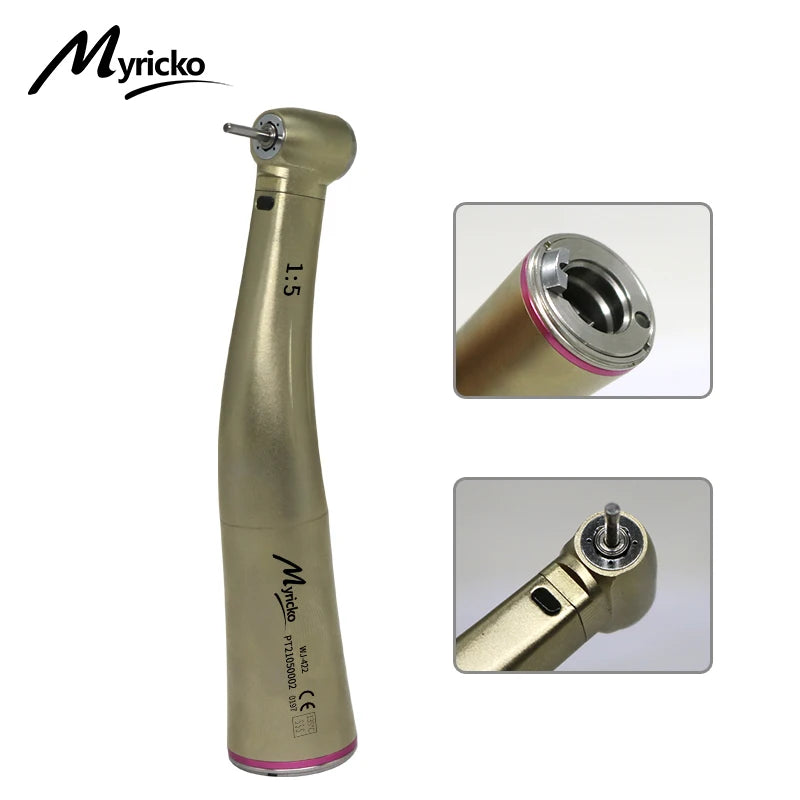 Myricko Dental Clinical Brushless LED Micro Motor Fiber Optic Electric Micromotor Handpiece Odontología Dentistry Tool Dentist
