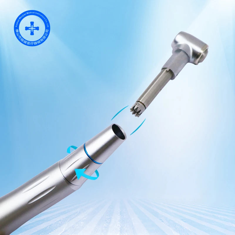 WenJian Dental Slow Low Speed Handpiece Internal Water Spray Dentist Jet Straight Contra Angle Air Motor Kit Dentistry Tool