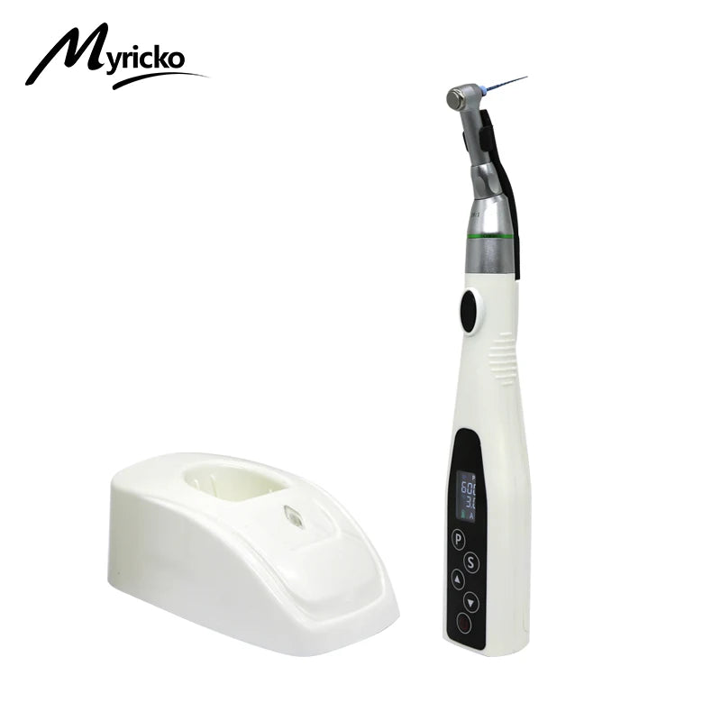 EndoMate Wireless LED Endo Motor: 16:1 Reduction Contra Angle Tool, Endodontic Kit, and Essential Dental Equipment