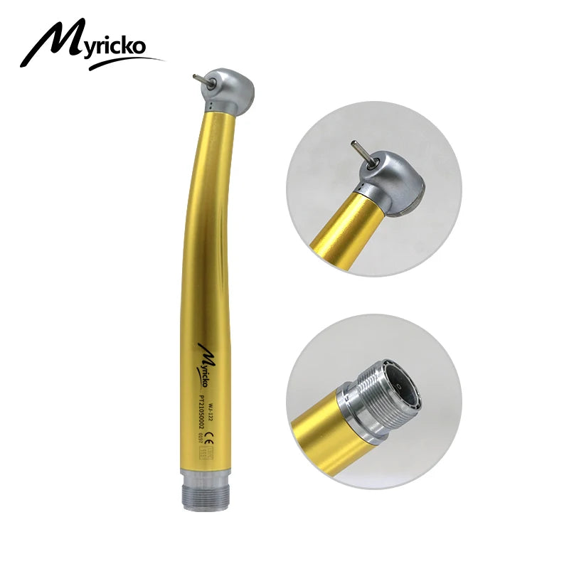 Dental High-Speed Turbine Handpiece: Sterilizable Tool with High-Rotation Electric Motor for Dentists
