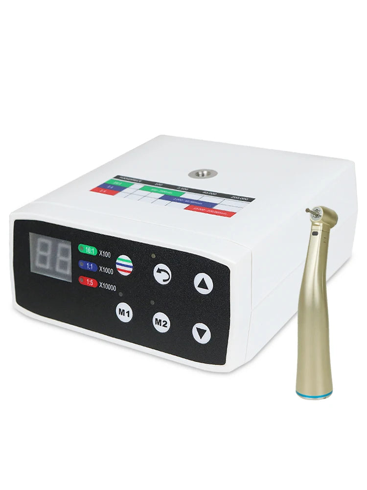 Fiber Optical Electric Motor: Dental Clinical Brushless LED Micromotor with Handpiece, Dentist Tips & Odontologia Lab Equipment