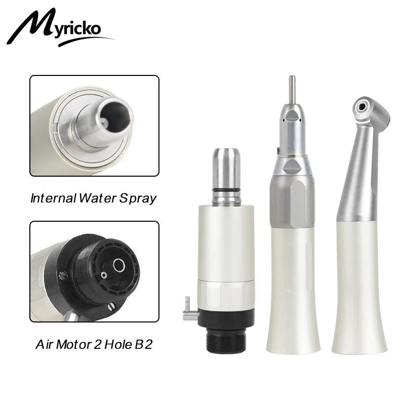 Dentist Accessories: Low-Speed Dental Electric Motor Piece, Slow Rotation Angle Grinder Attachment & Polishing Tools