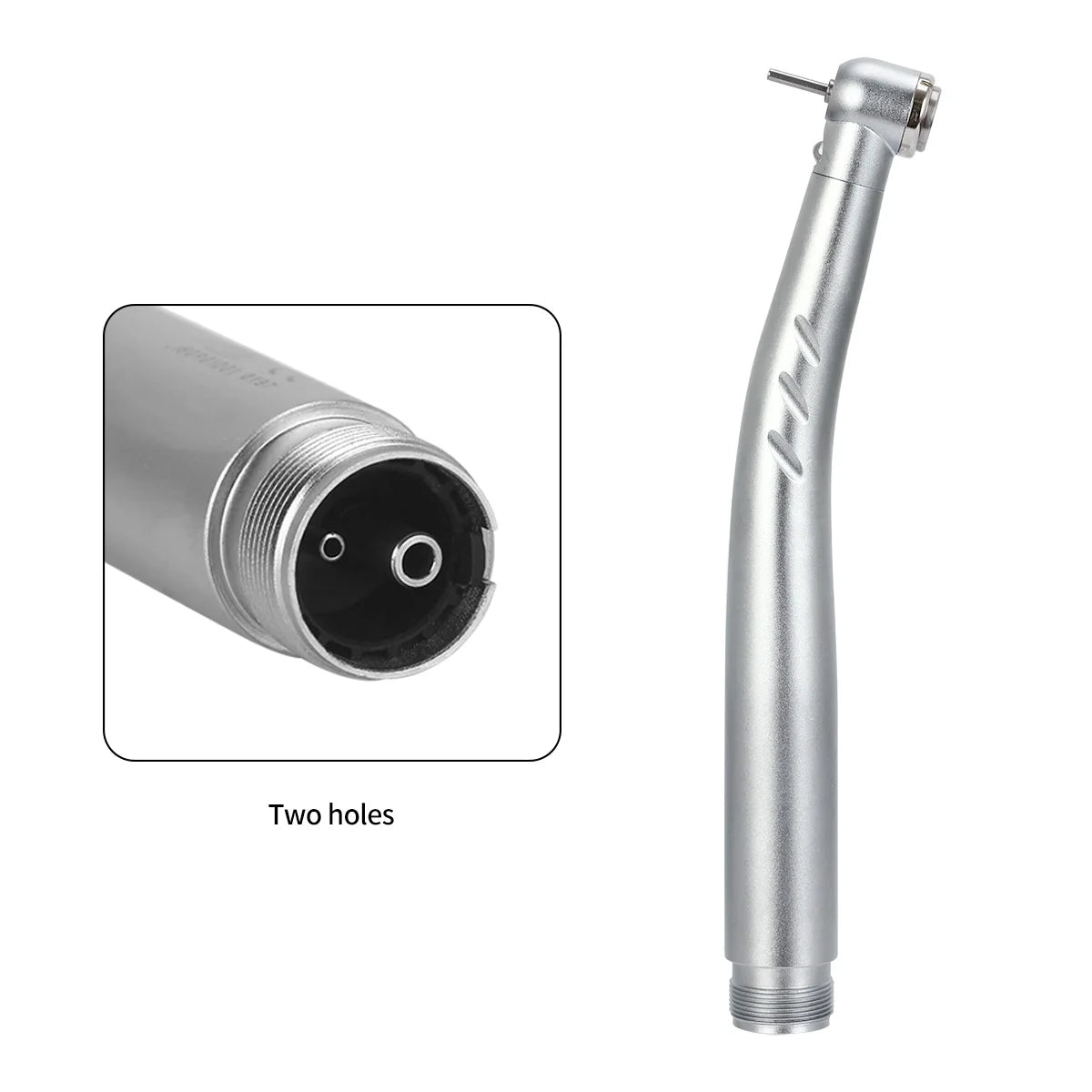 Azdent Dental LED High Speed Handpiece E-generator Integrated Standard Head Push Button 3 Water Spray JD008A-SP