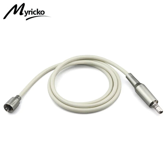 Dental Led Handpiece for Brushless Micromotor Linking Pipelines Electric Motor Internal Water Spray Compatible
