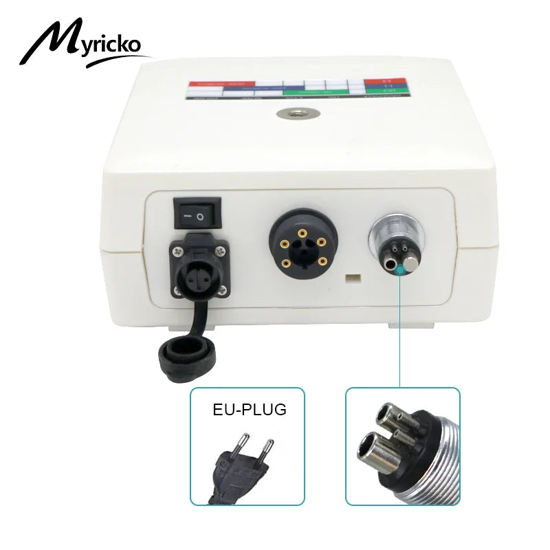 Fiber Optical Electric Motor: Dental Clinical Brushless LED Micromotor with Handpiece, Dentist Tips & Odontologia Lab Equipment