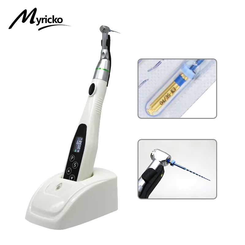 EndoMotor 16:1 Dental Reduction Equipment Wireless Endo With LED Light Imported Motor Root Canal Instrument Dentist Tips