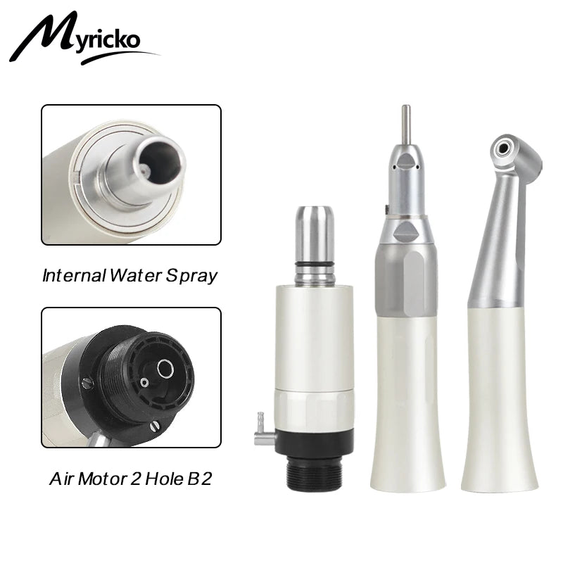 Dentist Accessories: Low-Speed Dental Electric Motor Piece, Slow Rotation Angle Grinder Attachment & Polishing Tools