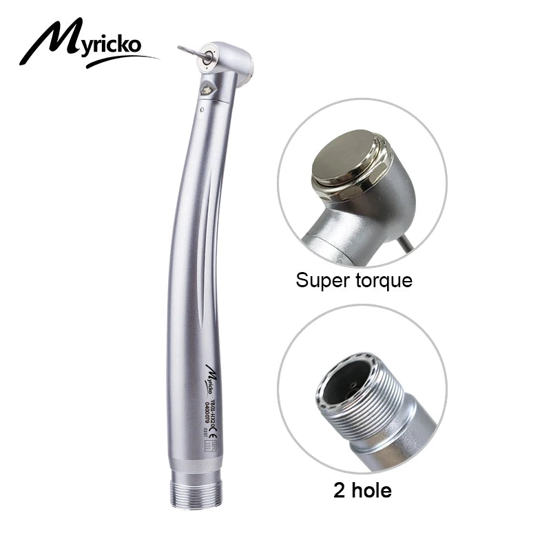 Dental LED High Speed Large Torque Handpiece Low Noice B2 M4 High Rotation Turbine Tip 3 Water Spray Dentistry Dentist Tools