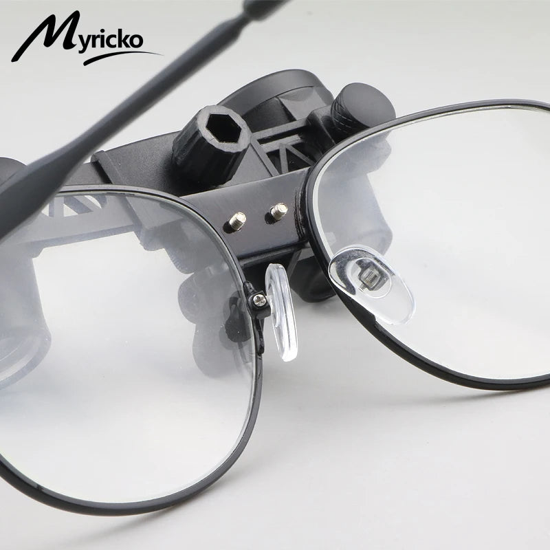 Head Wearing Dental Loupe Ultralight Binocular Magnifier Goggle Dentist oupes metal frame  Dentists  Instruments
