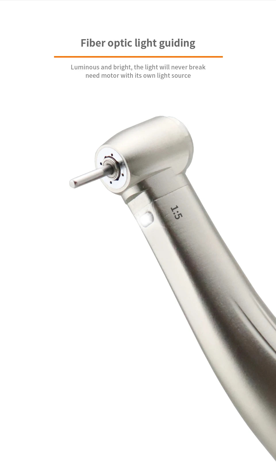 Myricko Dental Clinical Brushless LED Micro Motor Fiber Optic Electric Micromotor Handpiece Odontología Dentistry Tool Dentist