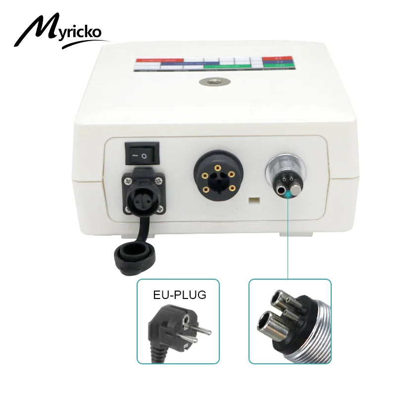 Dentist Lab Equipment: 1:5/1:1 LED Micromotor, Dental Brushless Electric Motor, Fiber Optic Contra Angle & Low Speed Handpiece