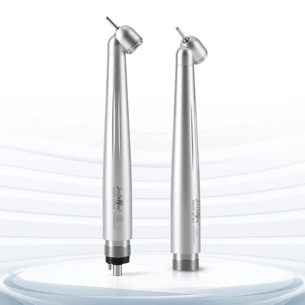 AZDENT Dental 45 Degree Surgical High Speed Handpiece Standard Head Push Button Single Way Spray Handpiece Dentists Tools