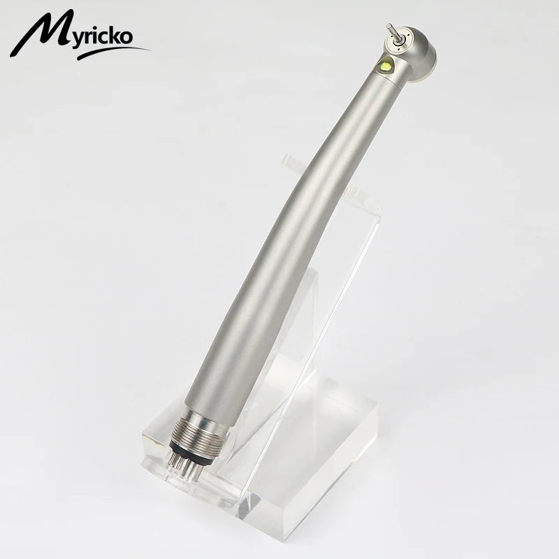 Dental High Speed Led Handpiece Push Button Tripe Water Spary Dentist High Speed Handpieces Ceramic Bearing Turbine B2/M4