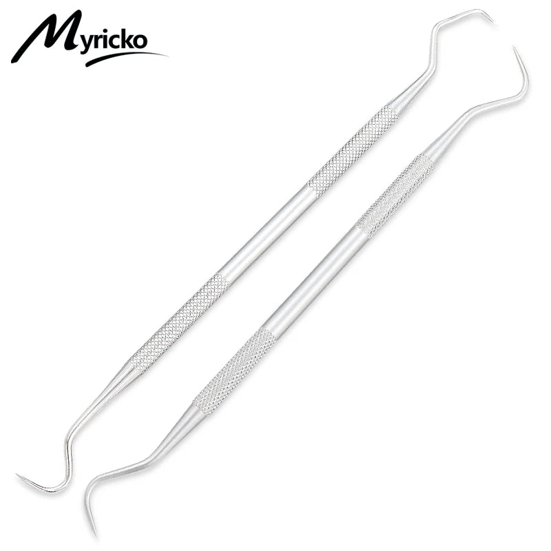 Dental Mirror Tools Kit Tweezers Probe Spatula Dentistry Oral Instrument for Teeth Cleaning Whitening Dentist Material