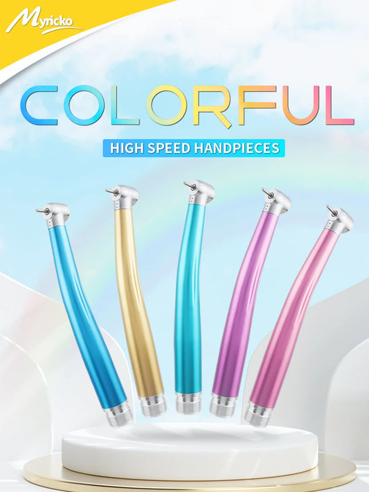 Dental High-Speed Turbine Handpiece: Sterilizable Tool with High-Rotation Electric Motor for Dentists