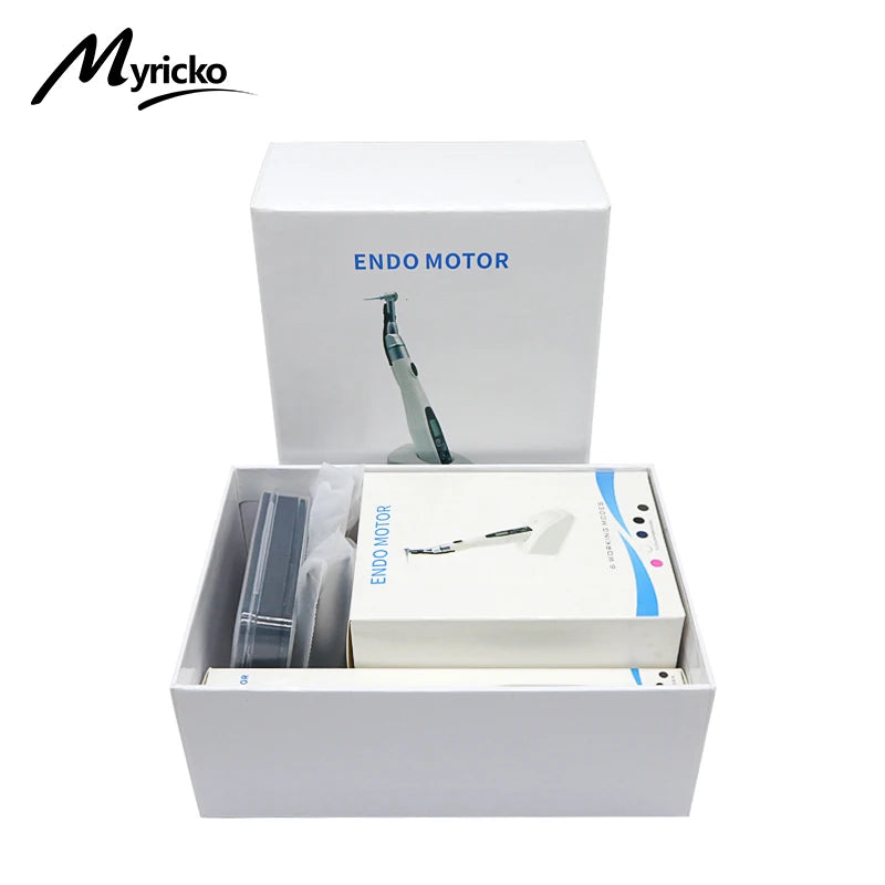 EndoMotor 16:1 Dental Reduction Equipment Wireless Endo With LED Light Imported Motor Root Canal Instrument Dentist Tips