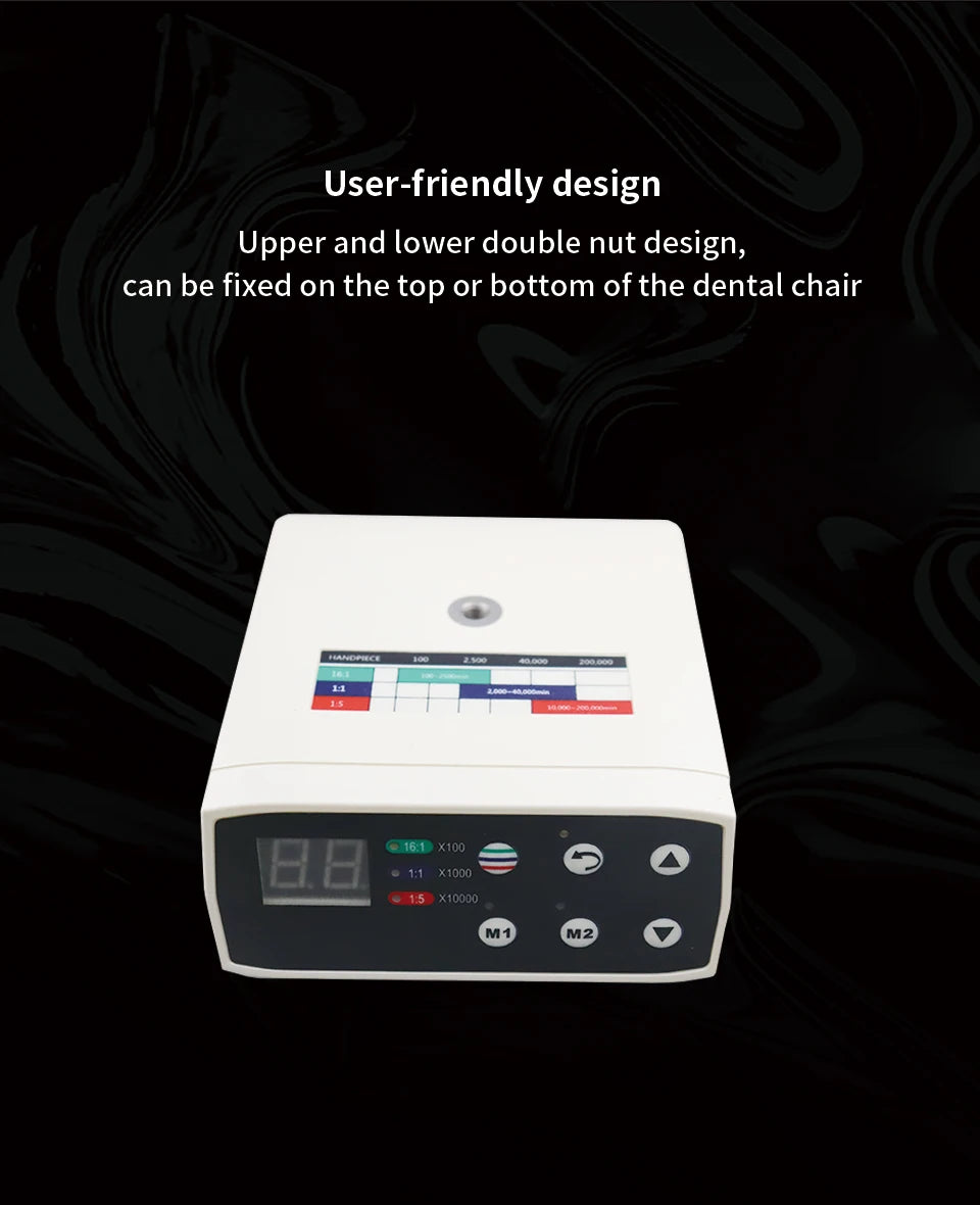 Fiber Optical Electric Motor: Dental Clinical Brushless LED Micromotor with Handpiece, Dentist Tips & Odontologia Lab Equipment