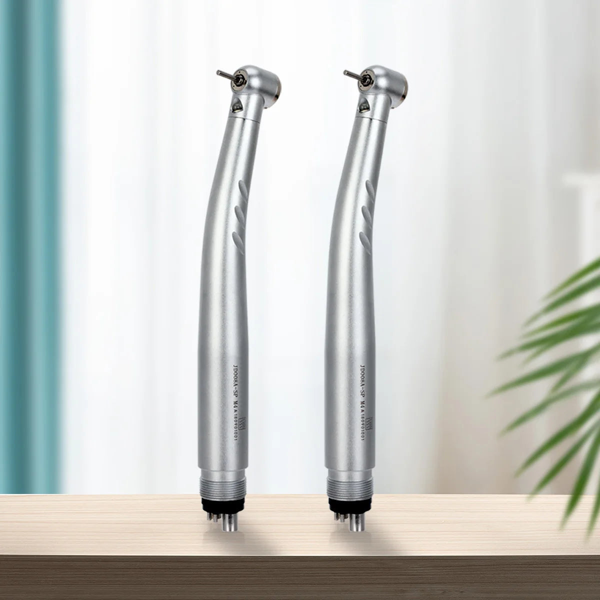 Azdent Dental LED High Speed Handpiece E-generator Integrated Standard Head Push Button 3 Water Spray JD008A-SP