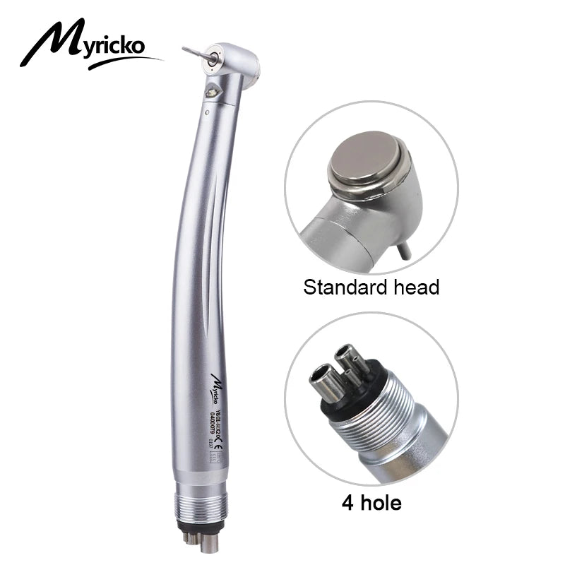 Dental LED High Speed Large Torque Handpiece Low Noice B2 M4 High Rotation Turbine Tip 3 Water Spray Dentistry Dentist Tools