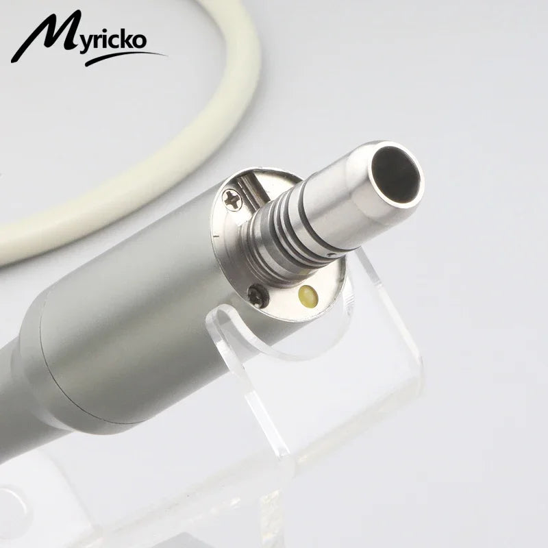 Dental Led Handpiece for Brushless Micromotor Linking Pipelines Electric Motor Internal Water Spray Compatible