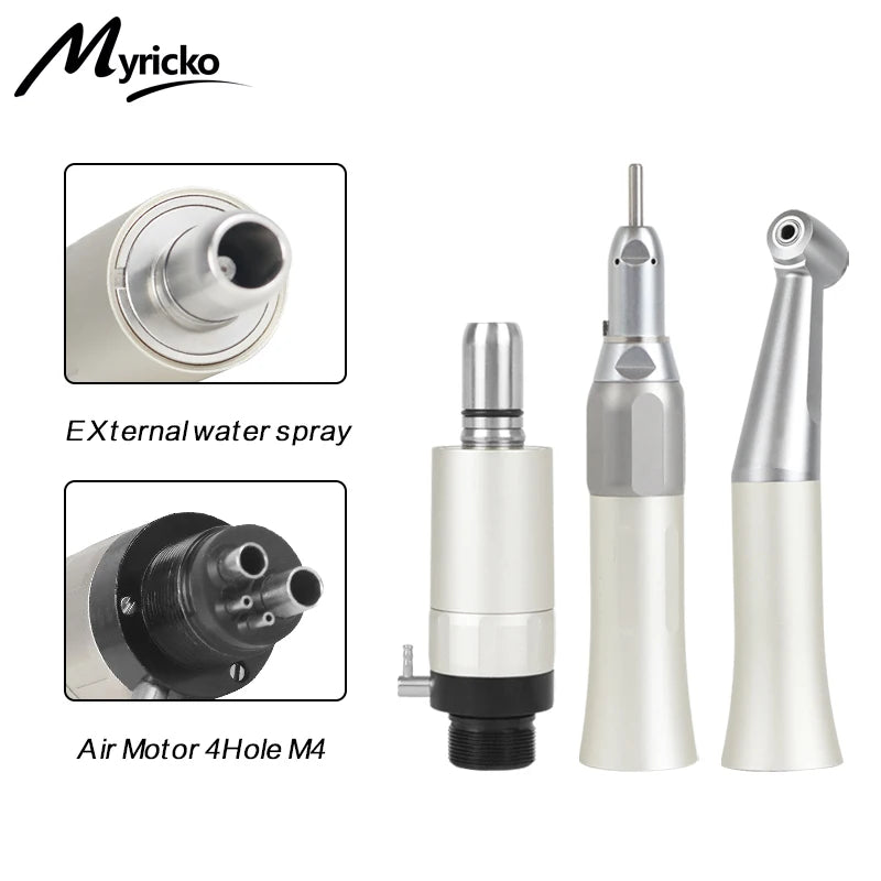 Dentist Accessories: Low-Speed Dental Electric Motor Piece, Slow Rotation Angle Grinder Attachment & Polishing Tools