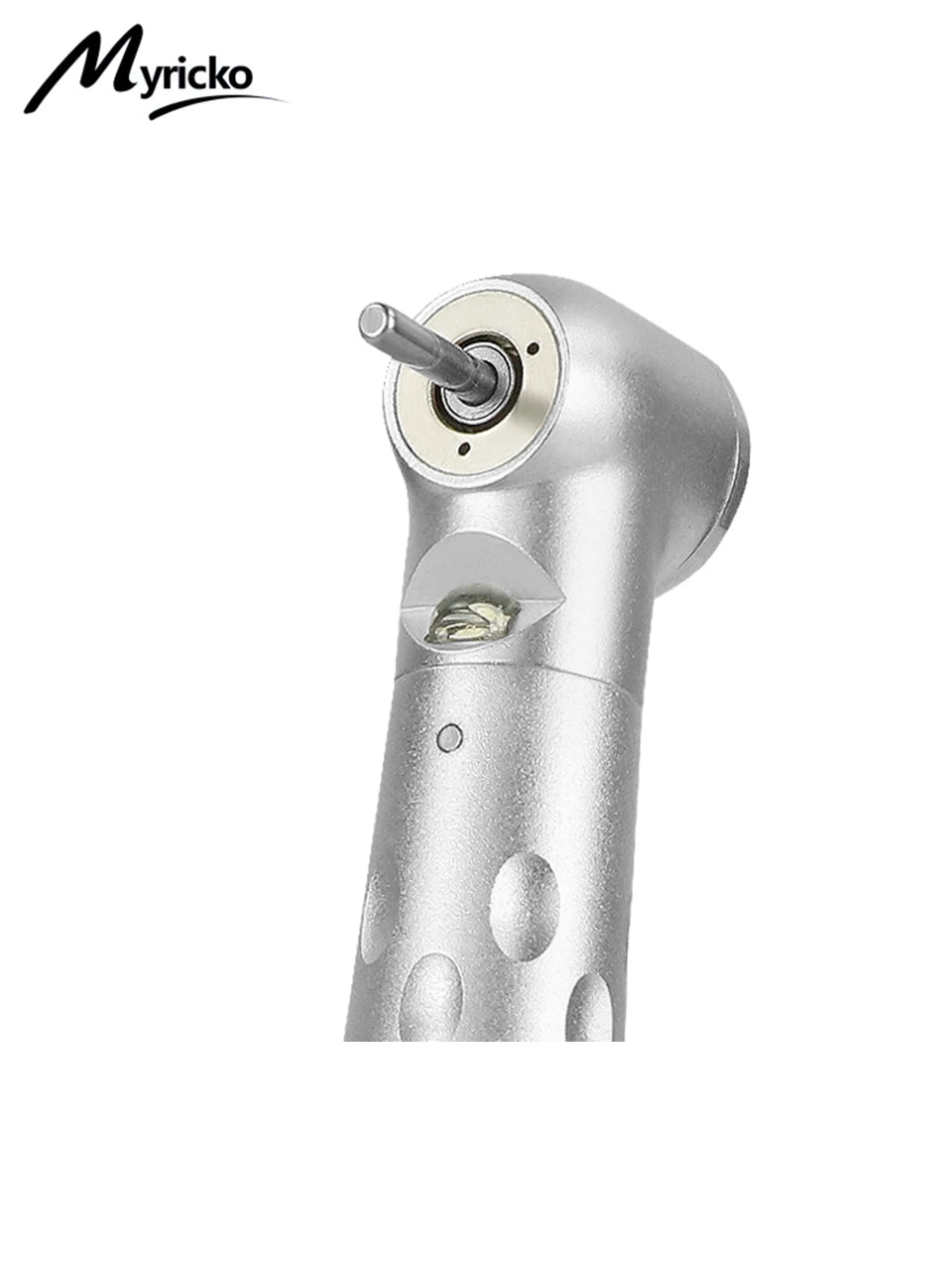 WenJian Dental High Speed LED Optic E-Generator Handpiece 2/4 Holes Standard Head Push Button Self Power rotation