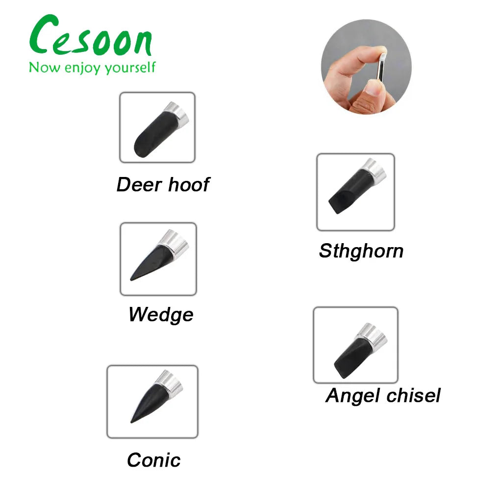 Dental Shaping Silicone Resin Brush Pens For Porcelain Teeth Tool Adhesive Composite Cement 5mm Head Soft Art Brushes Dentistry