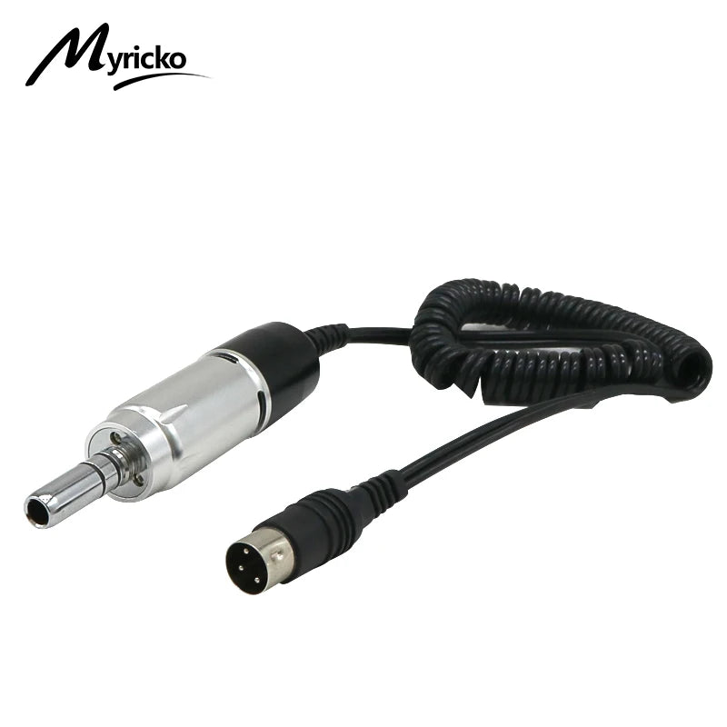 Myricko Dental Eletric Polishing Brushless Lab Motor 18/102/204  Clinic Micromotor Set Dental Tool