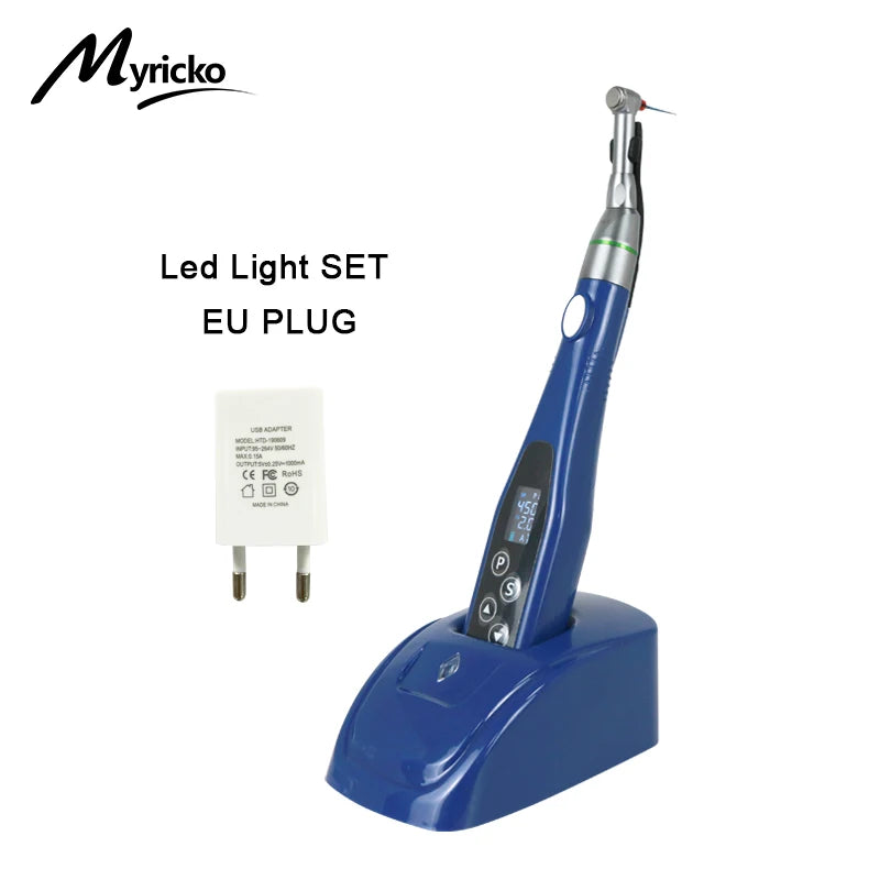 EndoMotor 16:1 Dental Reduction Equipment Wireless Endo With LED Light Imported Motor Uitra-Endo Treatment Machine Dentist Tips
