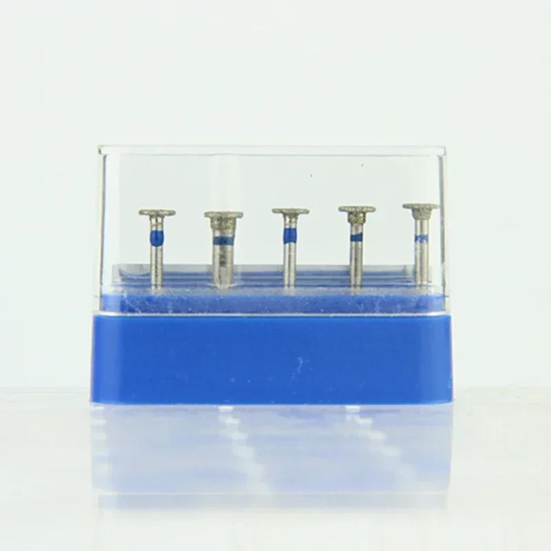 10pcs Dental Diamond Burs CR/DI/SO/TC/VP/WF/WR Series or High Speed Handpiece Dental Lab Polishing Tools Dia.1.6mm