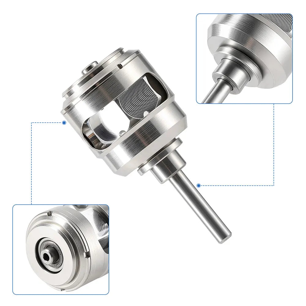 Pièce à main chirurgicale dentaire AZDENT à 45 degrés, haute vitesse, tête standard, bouton-poussoir, pulvérisation unidirectionnelle, outils pour dentistes