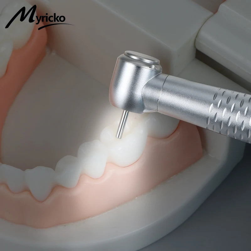 Dental 5 Led High Speed Handpiece Shadowless E-generator 5 LED Dental Hand piece 2/4 Holes Dentistry Equiment rotation