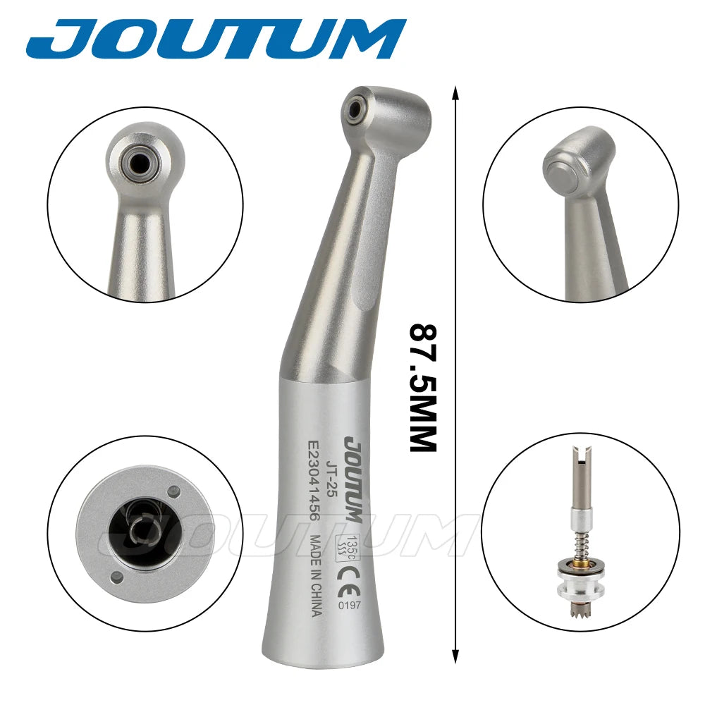 Dental High and Low Speed Handpiece Kit High Speed 5 Led light  Handpiece Push Putton 1:1 Contra Angle Air Motor Set