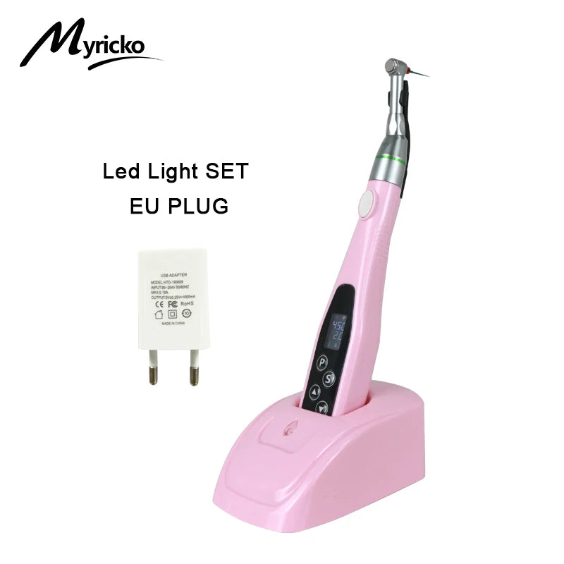 EndoMotor 16:1 Dental Reduction Equipment Wireless Endo With LED Light Imported Motor Root Canal Instrument Dentist Tips