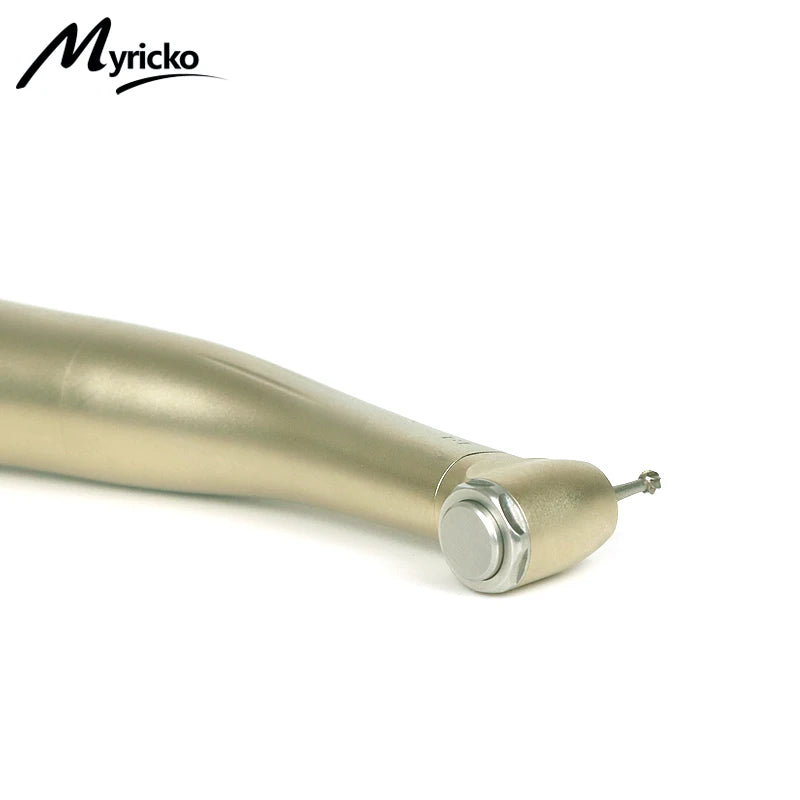 1:5 Push Button Low Speed Fiber Optic Contra Angle Handpiece Dental Equipment With Red Ring rotation