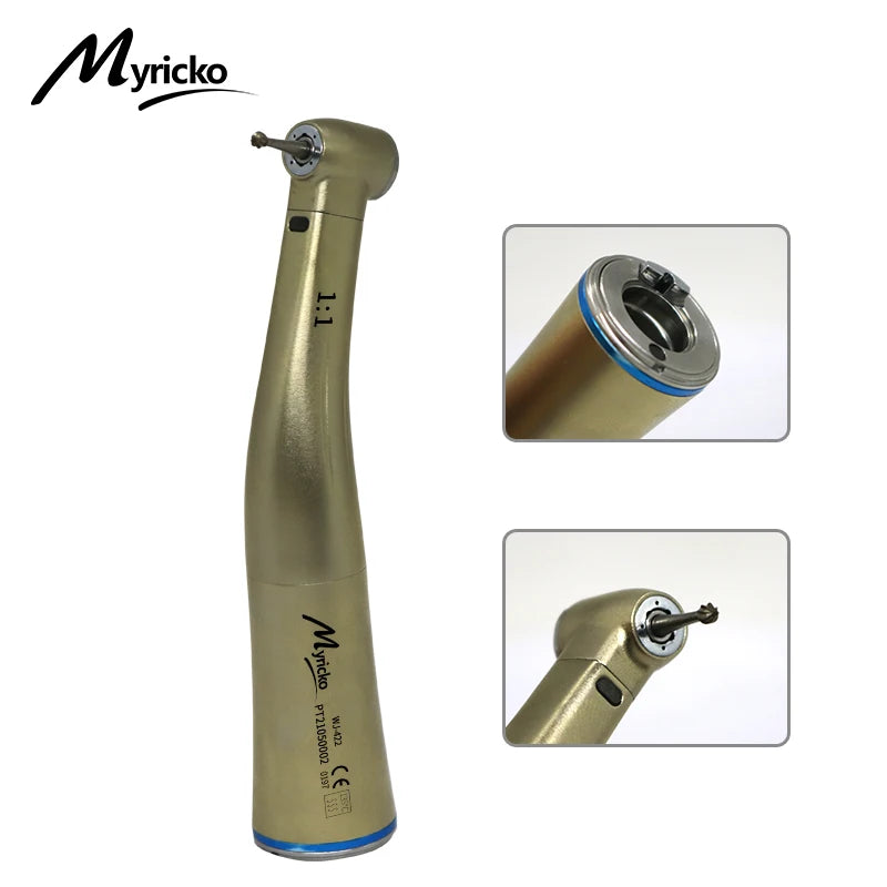 Myricko Dental Clinical Brushless LED Micro Motor Fiber Optic Electric Micromotor Handpiece Odontología Dentistry Tool Dentist