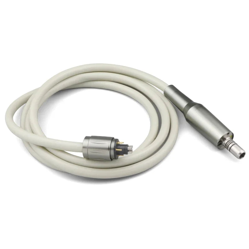 Dental Led Handpiece for Brushless Micromotor Linking Pipelines Electric Motor Internal Water Spray Compatible