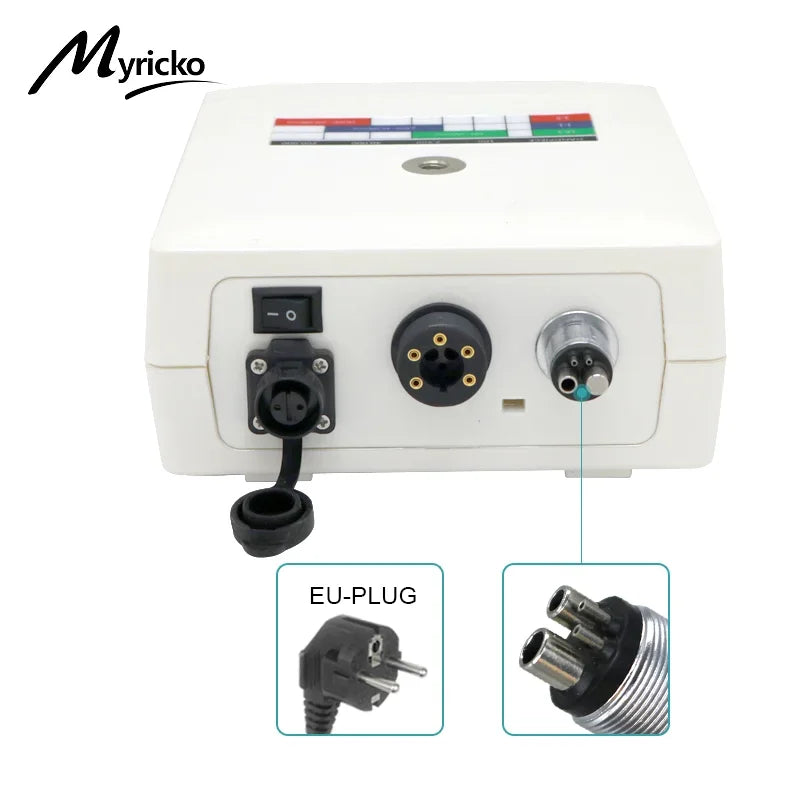 1:5/1:1 Dental Brushless Electric Motor LED Micromotor: Fiber Optic Contra Angle, Low Speed Handpiece as Dentist Lab Equipment