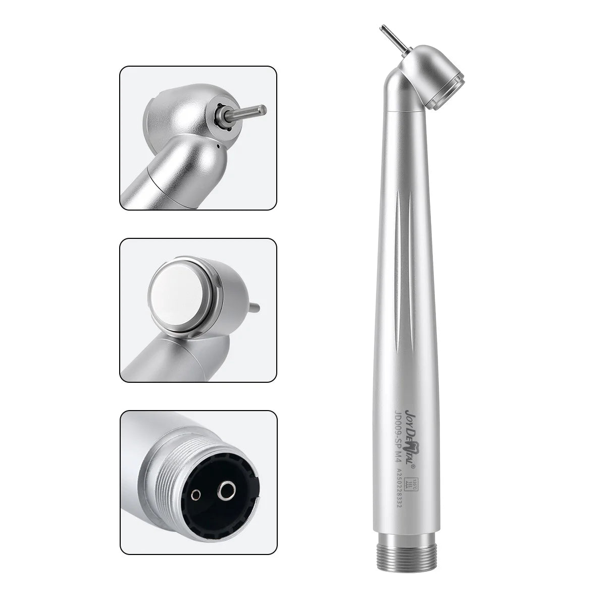 AZDENT Dental 45 Degree Surgical High Speed Handpiece Standard Head Push Button Single Way Spray Handpiece Dentists Tools