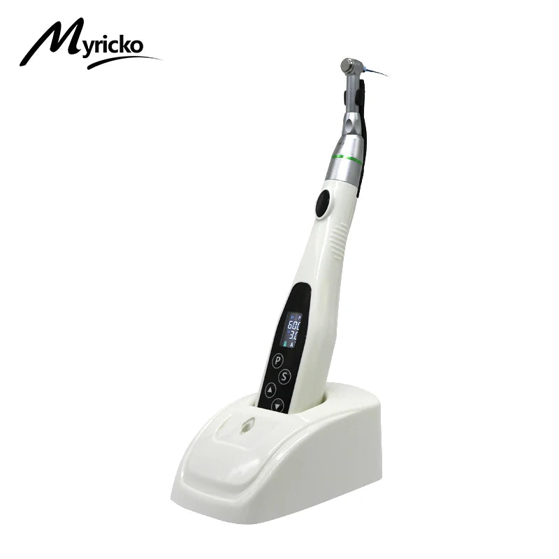 EndoMate Wireless LED Endo Motor: 16:1 Reduction Contra Angle Tool, Endodontic Kit, and Essential Dental Equipment